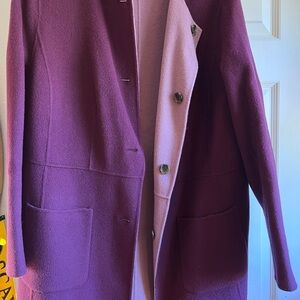 Talbots Reversible, Purple and Pink Trench Coats
